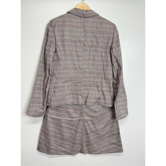Boule de neige women’s Linen Blend‎ Two Piece Blazer and Dress set size XL - Picture 8 of 11